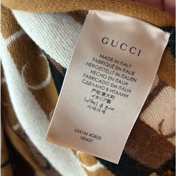 Gucci scarf unisex NWT - Picture 8 of 9